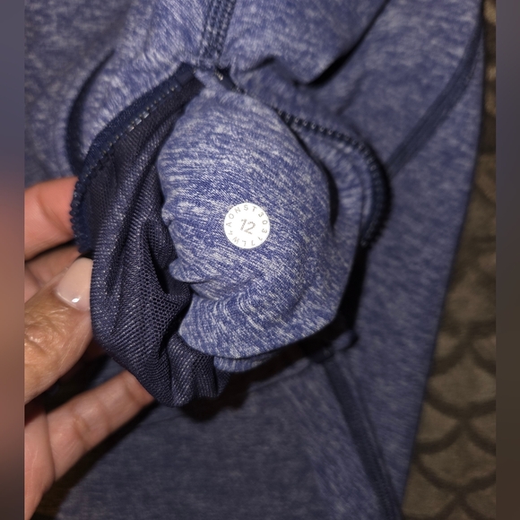 G382. Lululemon Define Jacket (Rulu) in Heathered Hero Blue - Size 12 - Picture 9 of 9
